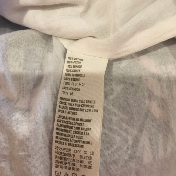 Hollister Navy/White Print Skirt L jr. FREE SHIP - Picture 6 of 6